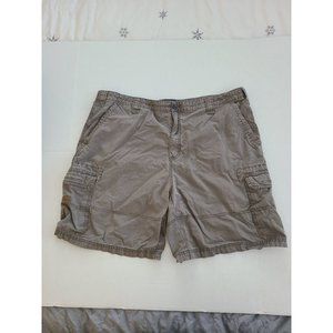 Cabela's Men's Cargo Shorts Trail Hiking 100% Cotton Grey RN56835 Size 42